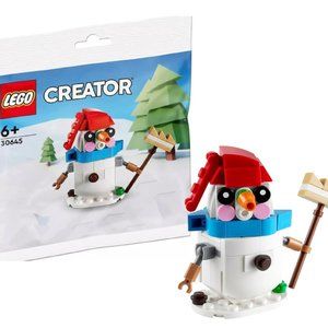 LEGO Creator Snowman Mini Set # 30645 78 pcs 6+ NIB